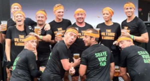 Suave Westbury team celebrate at Tough Mudder