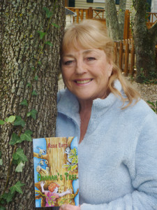 Rosie Evitt with Hannah's Tree