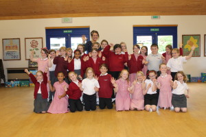 Dilton Marsh Primary School pupils celebrate their success