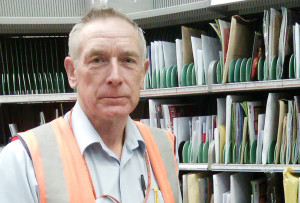 Westbury postman Allen Laker