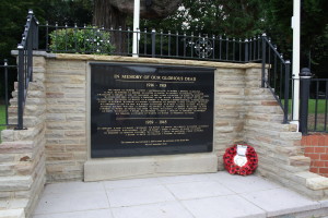 The war memorial
