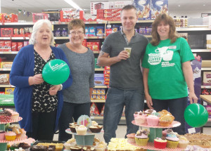 Macmillan coffee morning celebration at Co-Op Food Store